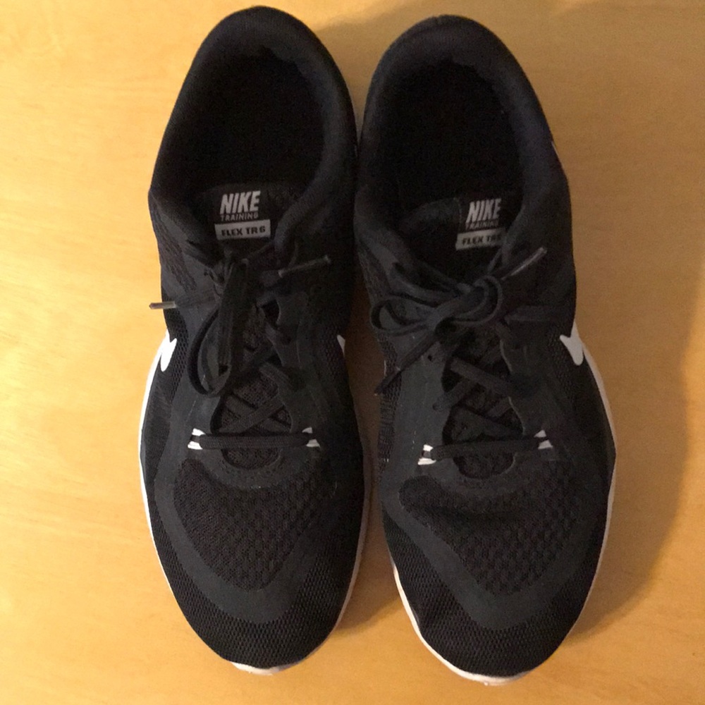 Black and white Nike